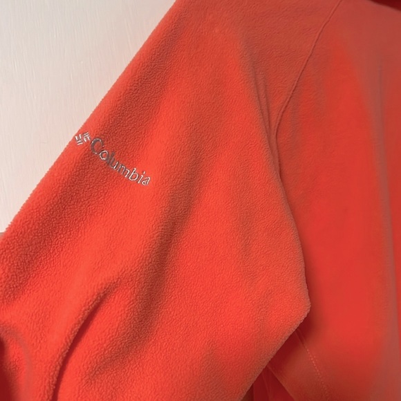 Women’s size Medium Columbia 1/4 zip pullover, EUC- coral color - Picture 4 of 4
